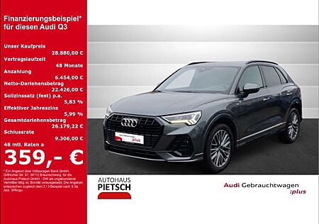 Audi Q3 45 TFSIe S line ACC LED AHK Keyless DiCockpit