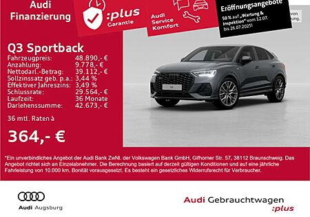 Audi Q3 40 TFSI qu. *2x S line*AHK*8-fach*