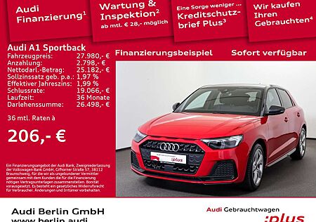 Audi A1 Advanced 25 TFSI S tr. LED NAVI PDC