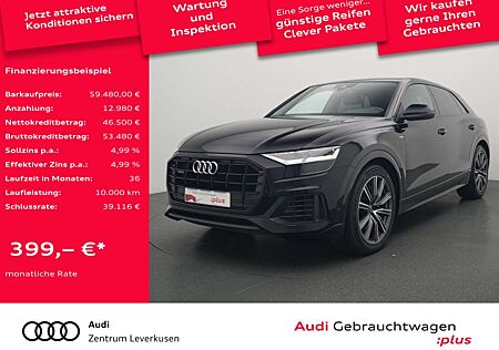 Audi Q8 e S line LUFT LEDER NAVI VIRT KAM SHZ CARP