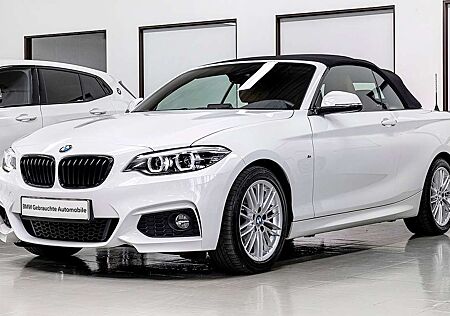 BMW 220 d CAB M-SPORT LED NAV TEMP KAY SHZ LHZ KAM DAB H&K
