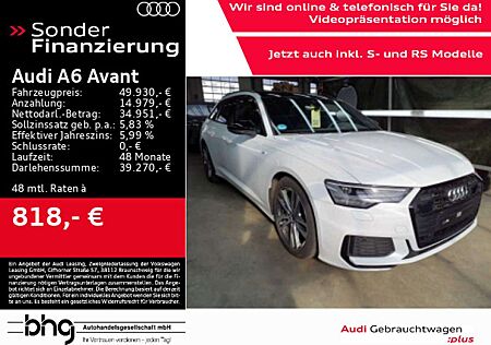 Audi A6 45 TFSI quattro S-line LED/Pano/B&O/Kam