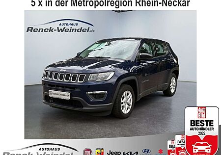Jeep Compass Sport DAB Spurhalteass. Notbremsass. Temp Tel.-Vor