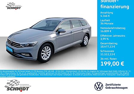VW Passat Variant Volkswagen 2.0 TDI Business STHZ eSD AHK