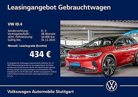 VW ID.4 Volkswagen GTX Navi Kamera Pano Stdhzg AHK ACC LED