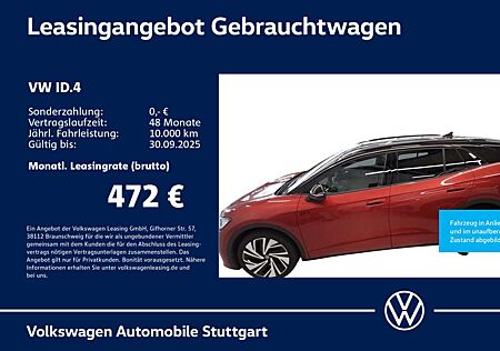 VW ID.4 Volkswagen GTX Navi Kamera Pano Stdhzg AHK ACC LED