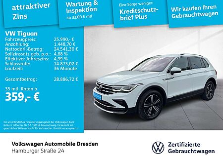 VW Tiguan Volkswagen Elegance 1.5 TSI DSG LED STANDHZG KAMERA