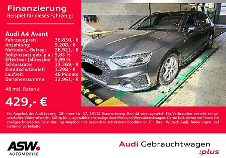 Audi A4 Sline 40TDI quatt Stron LED Nav PDC B&O