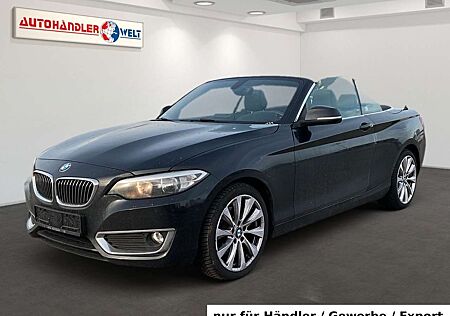 BMW 220i 220 Cabrio Autom. Luxury Line Softtop Leder Nav