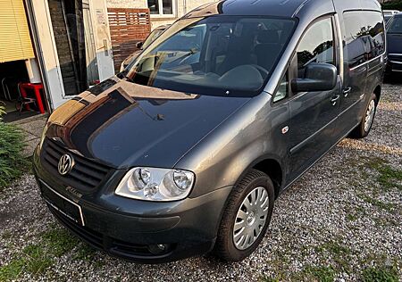 VW Caddy Volkswagen Maxi Life TeamRollstuhl Rampe Klima 1.Hand