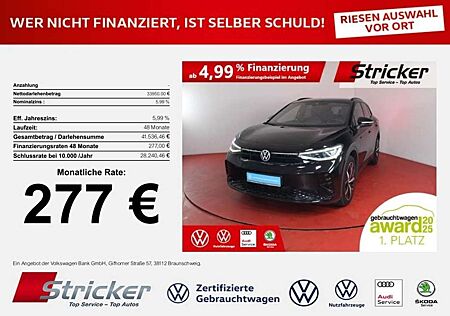 VW ID.4 Volkswagen GTX 277,-ohne Anzahlung App-Connect Navi