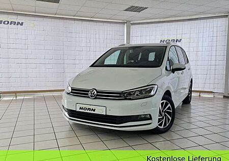 VW Touran Volkswagen Sound BMT, 7 Sitzer,unfallfrei,LED,Navi,AHK,Kamera