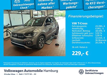 VW T-Cross Volkswagen 1.5 TSI United DSG Parklenkassistent Nav