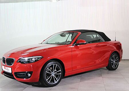 BMW 218 Cabrio Sport Line / LED/Navi/ 1.Hand/38tkm!