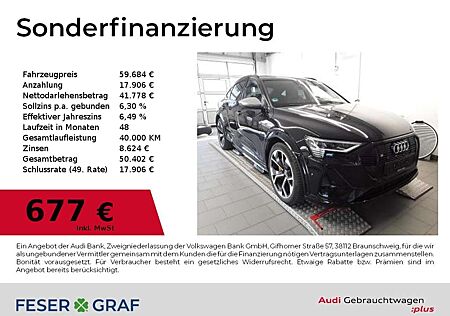 Audi e-tron S Sportback Pano,Kameras,Sportsitze+,Matrix,B&O,Le