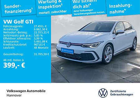 VW Golf GTI gebraucht kaufen VW Golf GTI Volkswagen Golf VIII GTI 2.0 TSI DSG Navi LED DigCockpit AC