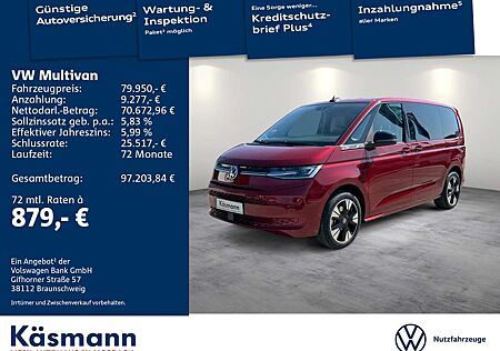 VW T7 Multivan Volkswagen Life "Goal" eHybrid 4Mo AHK MATRIX K