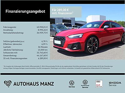 Audi S5 Sportback  3.0 TDI quattro KLIMA LED NAVI LEDER A