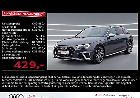 Audi S4 Avant TDI qu S-Sitze AHK ACC LED NAVI KAM 19"