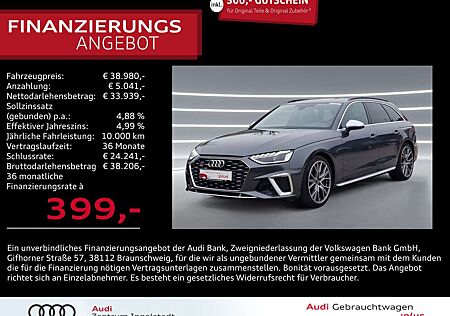 Audi S4 Avant TDI qu S-Sitze AHK ACC LED NAVI KAM 19"