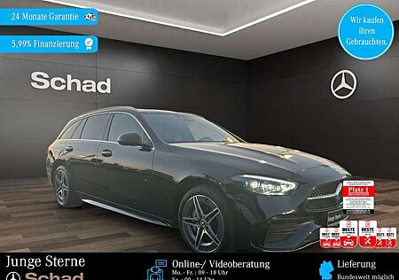 Mercedes-Benz C 300 e T AMG+MBUX+DIGI LED+PANO+DISTR+AHK+AMBI