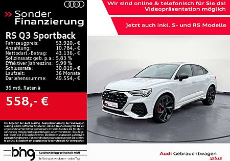 Audi RS Q3 RSQ3 Sportback 2.5 TFSI quattro LED/AHK/Pano/Kam