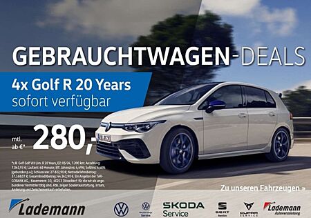 VW Golf Volkswagen VIII R 20 Years 2.0 TSI LED+NAVI+KAMER+PANO
