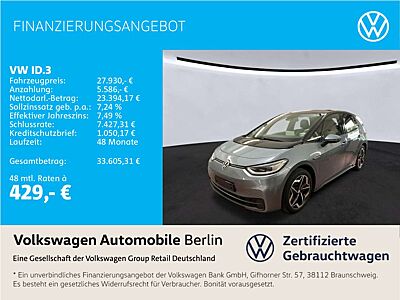 Volkswagen ID.3 Pro S (5-Sitzer)