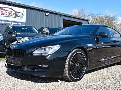 BMW 640 i Coupe Schwarz Schwarz