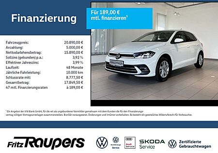 VW Polo Volkswagen 1.0 TSI DSG Style +KAMERA+NAVI