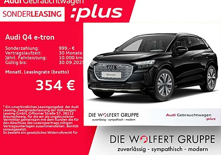 Audi Q4 e-tron 40 *WÄRMEPUMPE*ACC*RFK*SONOS*