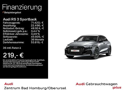 Audi RS3 quattro*HUD*SONOS*PDC*Virtual Coc