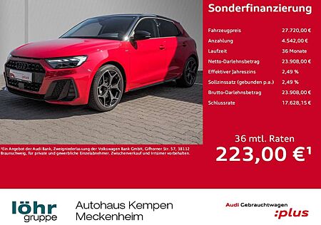 Audi A1 Sportback 35 TFSI S line Vollleder Virtual ACC ...