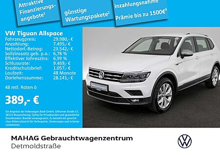 VW Tiguan Allspace Volkswagen 1.5 TSI Highline LED Navi ParkPi