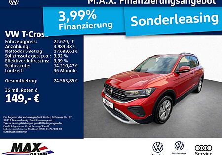 VW T-Cross Volkswagen 1.0 TSI LIFE LED+AHK+NAVI+ACC+PDC+