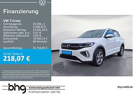 VW T-Cross Volkswagen 1.5 TSI DSG R-Line AHK Navi ACC Keyless