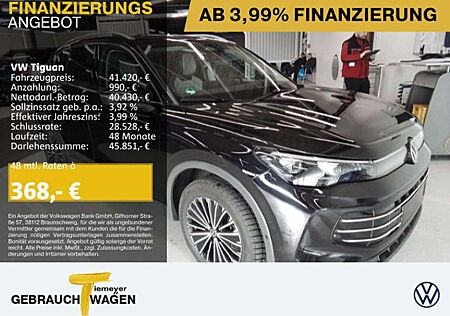 VW Tiguan Volkswagen 2.0 TDI DSG ELEGANCE NEUES MODELL IQ.LIGH