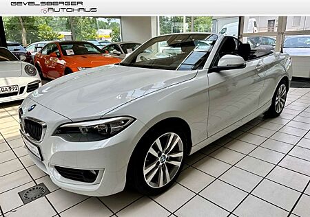 BMW 218 i Advantage Cabrio 2.Hand AHK-abnehmbar Klimaautom