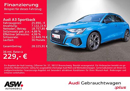 Audi A3 S line 30TDI LED GRA PDC SHZ VC