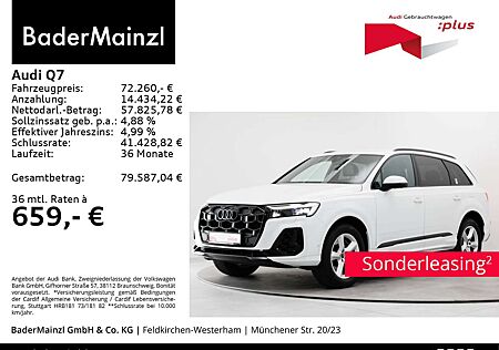 Audi Q7 gebraucht kaufen Audi Q7 55 TFSIe quattro Luft HUD Matrix 360° Leder