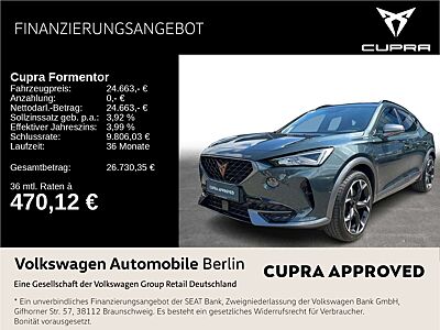 CUPRA Formentor VZ 1.4 e-HYBRID Navi LED SHZ ACC PDC