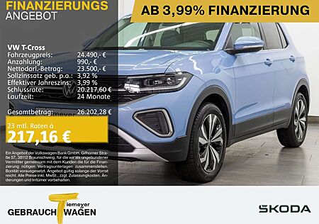 VW T-Cross Volkswagen 1.0 TSI DSG STYLE LED NAVI VIRTUAL LM17