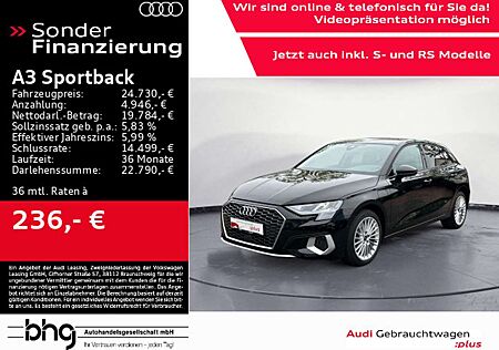 Audi A3 40 TFSIe advanced LED/AHK/Navi/Assi