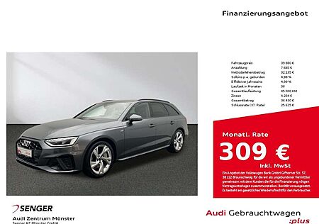 Audi A4 Avant 45 TFSI quattro S line MMI Navi LED AHK