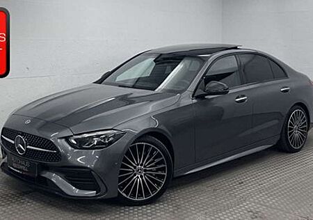 Mercedes-Benz C 200 4M AMG NIGHT PANO+MASSAGE+KEYLESS+STANDHZG