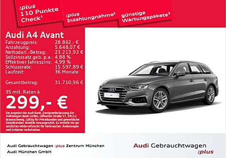 Audi A4 35 TDI S tronic advanced HuD/ACC/Navi+/