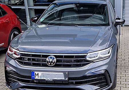 VW Tiguan Volkswagen R-Line Black Style Delphin Grau Keyless