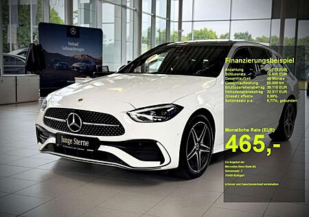Mercedes-Benz C 300 e T AMG+NIGHT+PANO+AHK+AMBIENTE+KAMERA