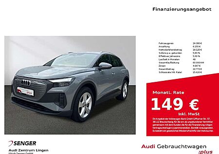 Audi Q4 e-tron 35 MMI LED Smartphone-Interface