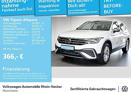 VW Tiguan Allspace Volkswagen 2.0 TDI Life DSG Navi AHK Pano u